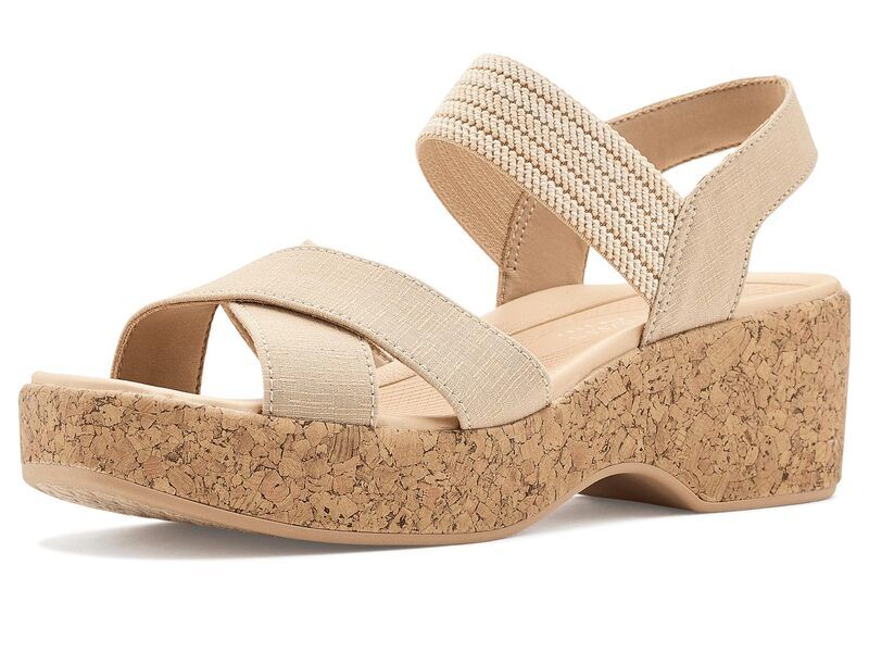 ライフストライド レディース シューズ ヒール サンダル Lifestride Verity Slingback Sandalsand Tan タン