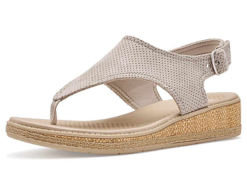 ライフストライド レディース シューズ ヒール サンダル Lifestride Beachy Thong Sandalsand サンド