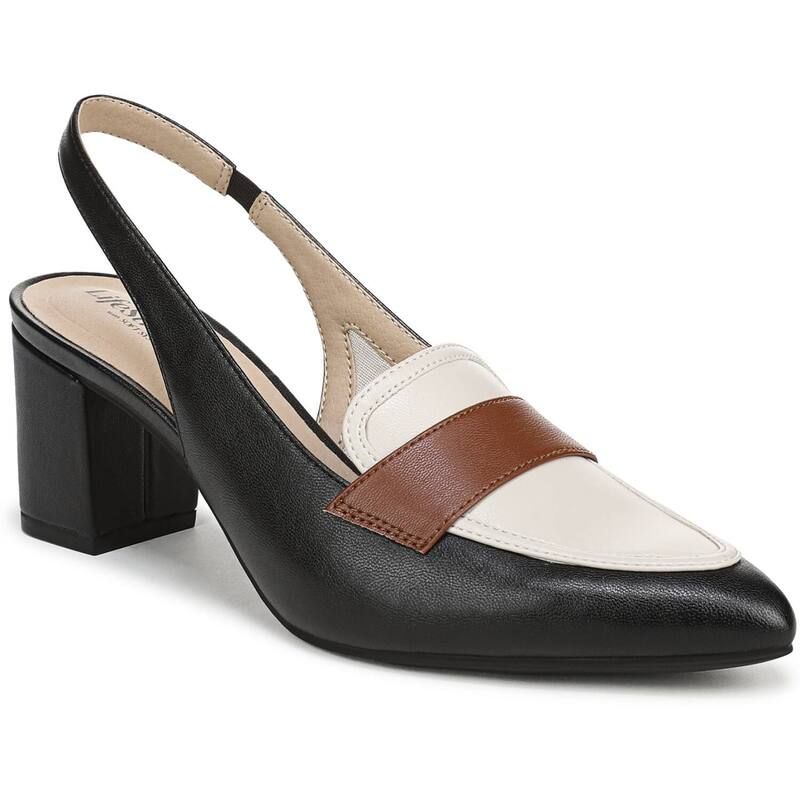 ライフストライド レディース シューズ パンプス LifeStride Angel Womenslingback Shoes Black Brown Multi ブラック