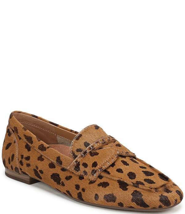 バイオニック レディース シューズ パンプス プリント ローファー Vionic Sadie Calf Hair Leopard Print Penny Loafers Leopard Haircalf アニマル