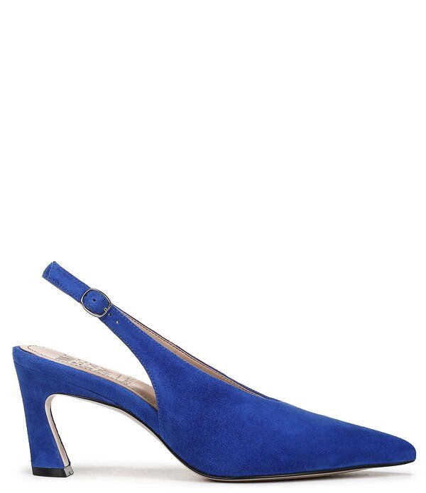 ナチュライザー レディース シューズ パンプスエード Naturalizer 27 EDIT Elaine Suede High Vamp Slingback Dress Pumps Photon Blue ブルー