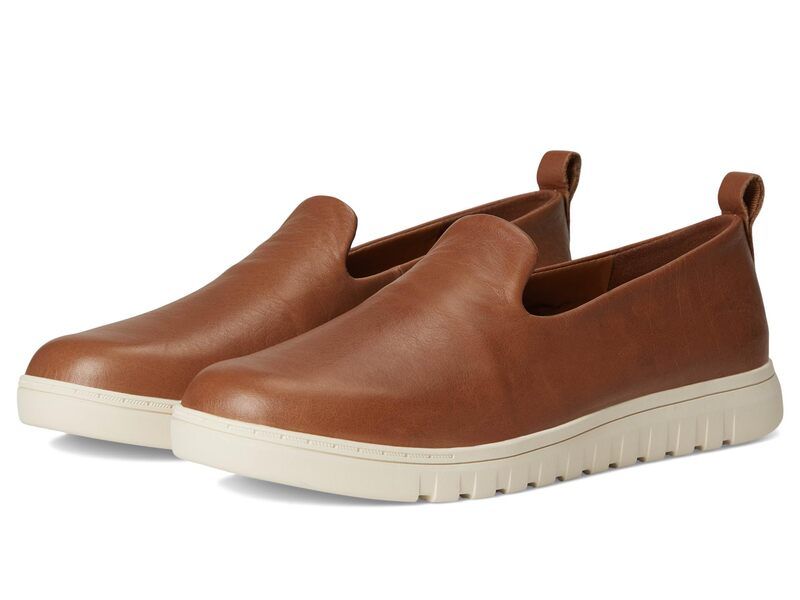 バイオニック レディース シューズ スリッポン・ローファー VIONIC Uptown Willa Tan Leather タン