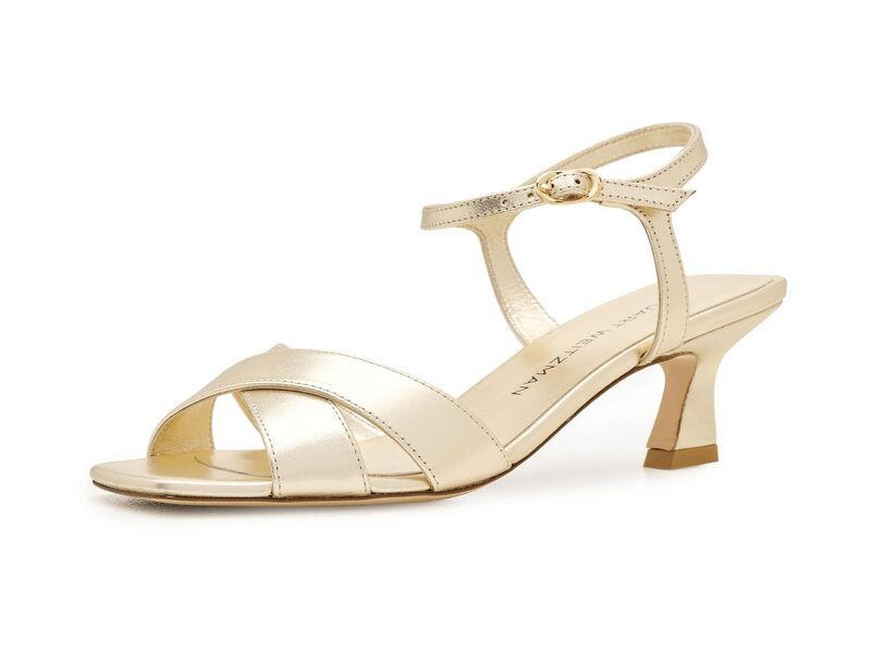スチュアート ワイツマン レディース シューズ ヒール サンダル Stuart Weitzman Vinnie Sandal 50 Light Gold ゴールド