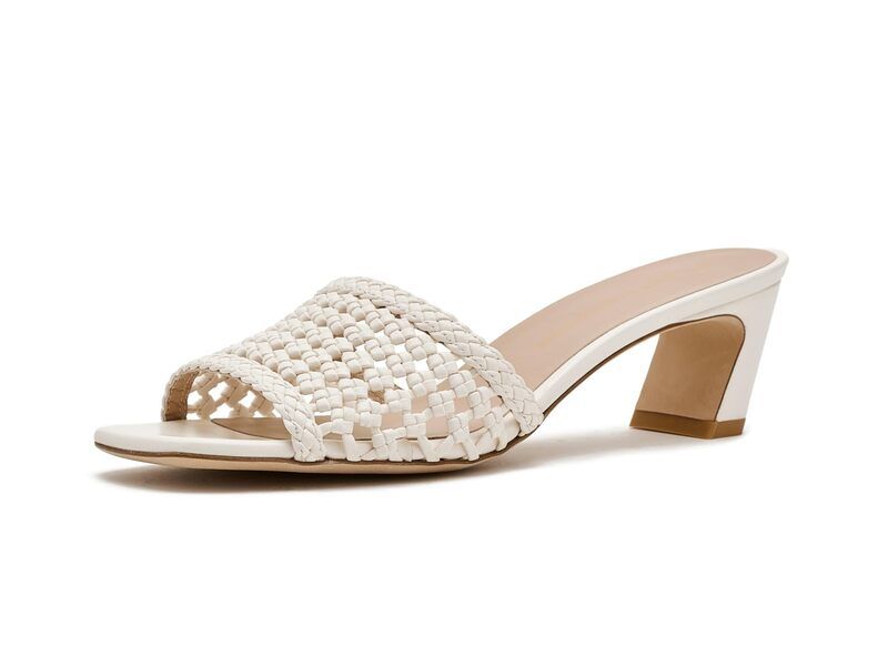 スチュアート ワイツマン レディース シューズ ヒール Stuart Weitzman Marina Slides 50 Cream クリーム