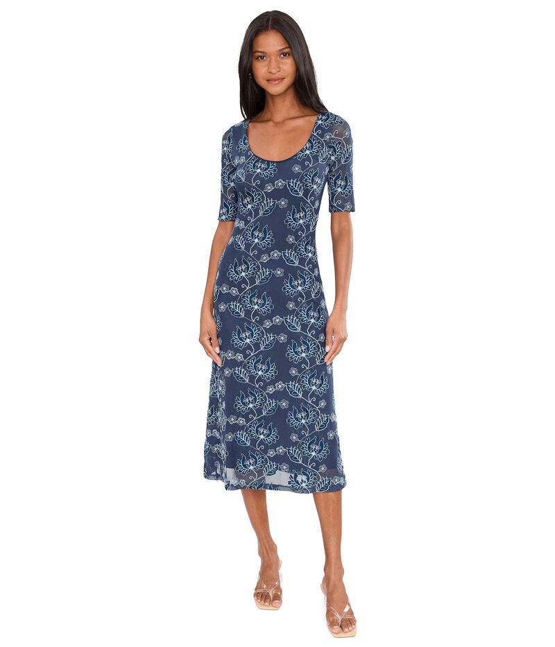 ジョニーワズ レディース トップス ワンピース メッシュ ミディ Johnny Was Maya Mesh Midi Dress Luna Meadows Luna Meadows