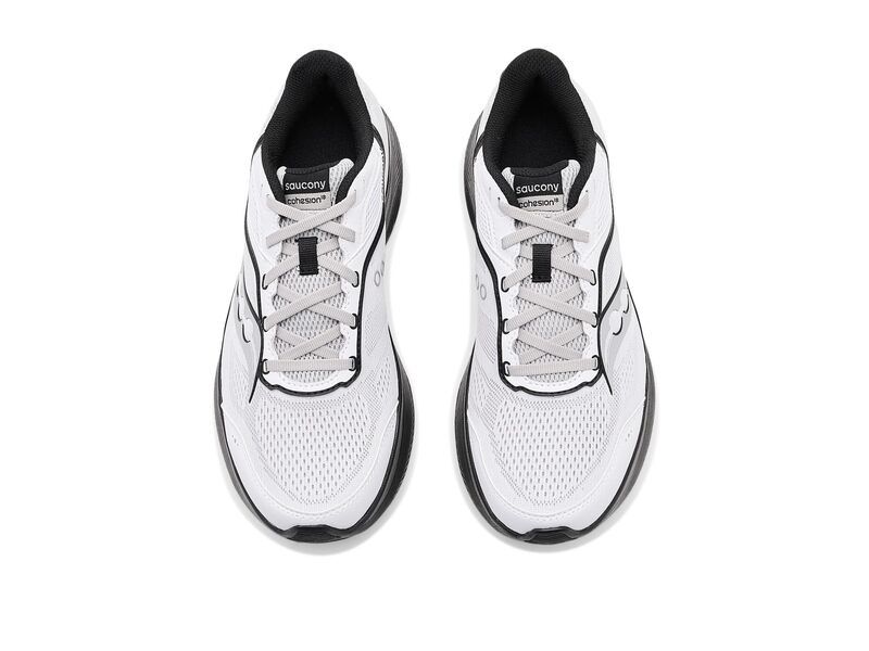 サッカニー メンズ シューズ スニーカー Saucony Cohesion 18 WhiteBlack ホワイト