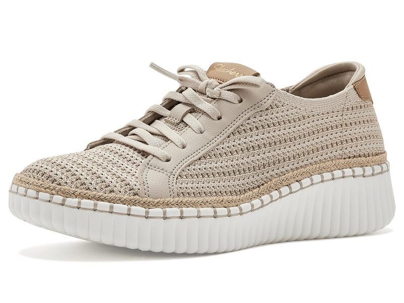 スケッチャーズ レディース シューズ スニーカー Skechers Wilshire Blvd Passion Play Taupe Gold トープ