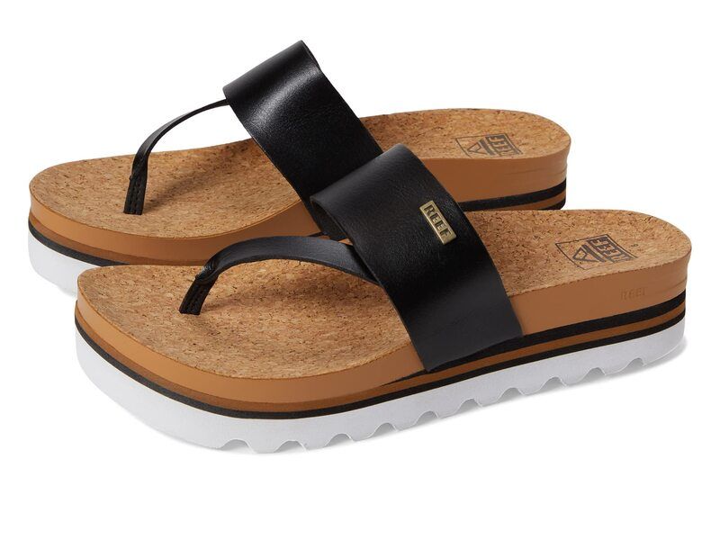 リーフ レディース シューズ サンダル Reef Cushion Sol Hi BlackTan ブラック