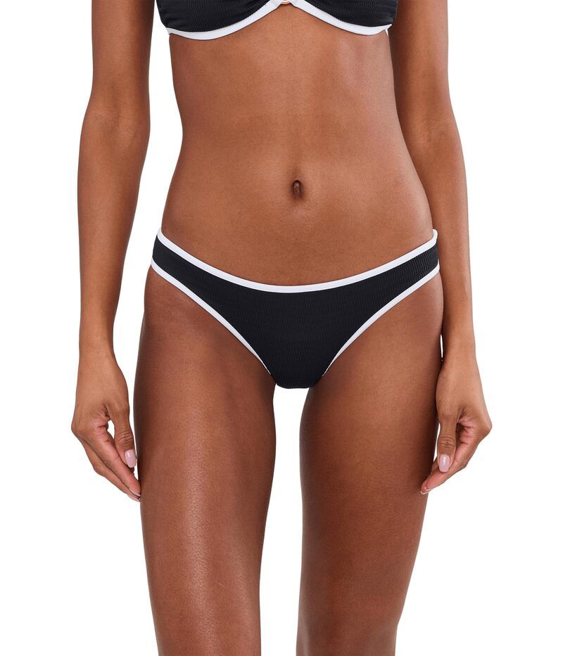 シーフォリー レディース 水着 ボトムスのみ Seafolly Hipster Bikini Bottom Swimsuit Beach Bound Black ブラック