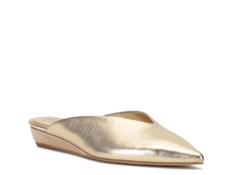 ヴィンスカムート レディース シューズ サンダル Vince CamutoVinia Mule Gold Metallic ゴールド