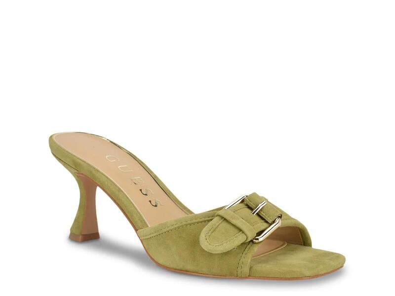 ゲス レディース シューズ サンダル GuessDista Sandal Green Suede グリーン