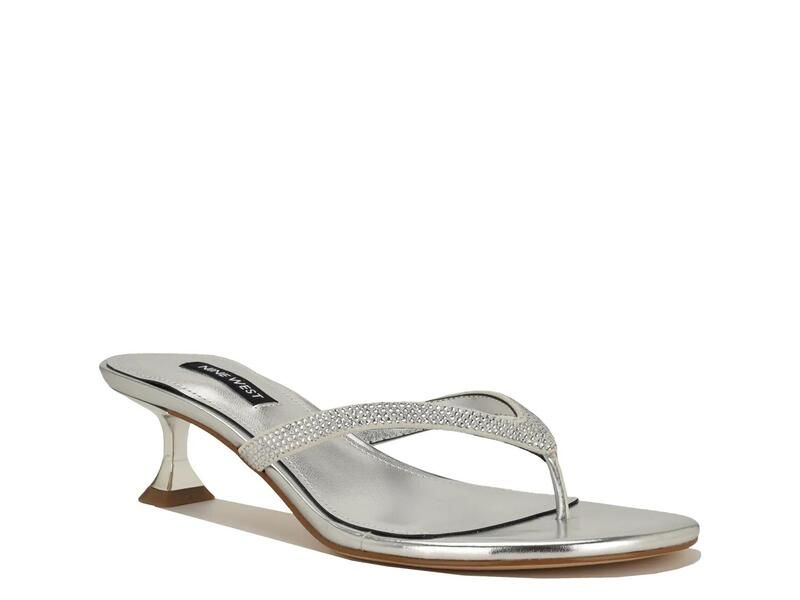ナインウェスト レディース シューズ サンダル Nine WestCruise Sandal Silver Metallic シルバー