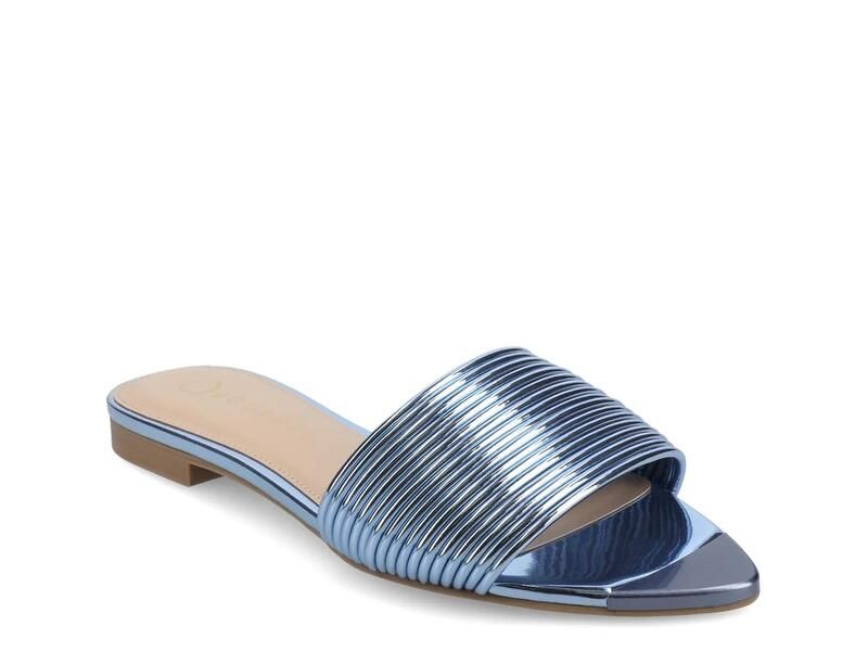 ジャーニー レディース シューズ サンダル JourneeFeather Sandal Blue ブルー