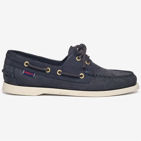 セバゴ レディース シューズ スリッポン・ローファー Sebago Portland Nubuck Womans Boat Shoes Blue Universe ブルー