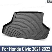 3D TPO トランクマット ホンダ シビック 2021 2022 第11世代 セダン ハッチバック 車用 カーゴブーツ ライナートレイ カーペット 滑り止め