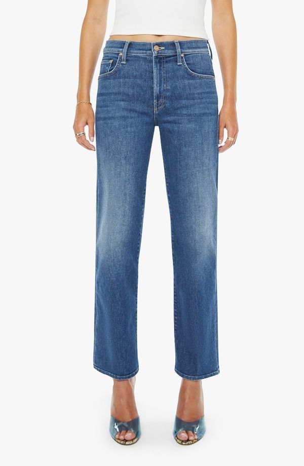マザー レディース ボトムス デニムパンツ ハイウエスト アンクル ジーンズ MOTHER The Rambler High Waist Ankle Jeans Catch My Drift