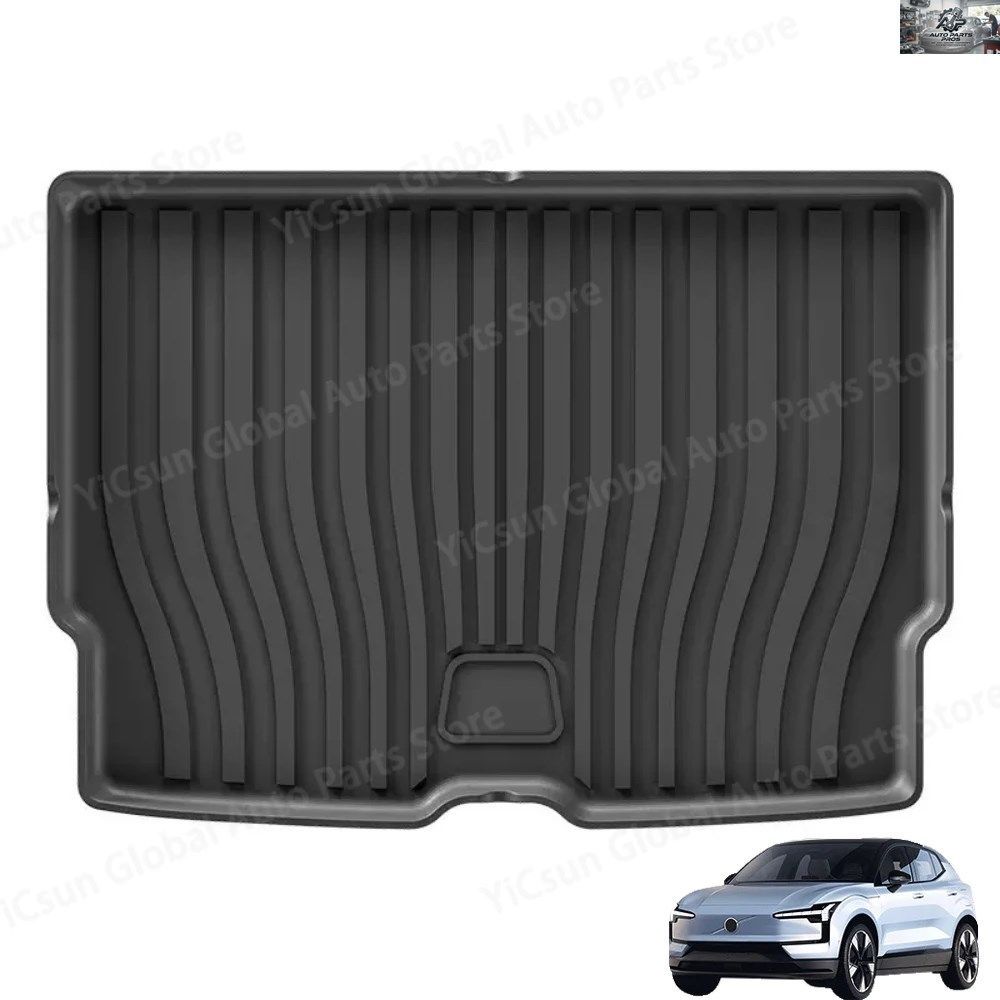 ボルボ EX30 EX 30 2024 2025 車用カーゴライナー TPE リアトランクマット 全天候型トランク保護カバー 車カスタムパーツ