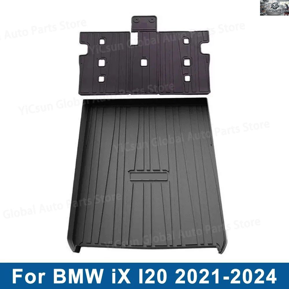 BMW IX I20 2021 - 24 防水カーペット 汚れ防止トレイ TPE 収納パッド ブーツ マッドアクセサリー