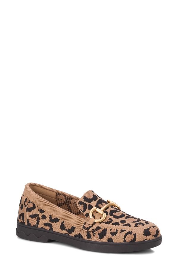 ロスハンマーソン レディース シューズ スリッポン・ローファー Ros Hommerson Gwyneth Bit Loafer Multiple Widths Availableopard Knit アニマル