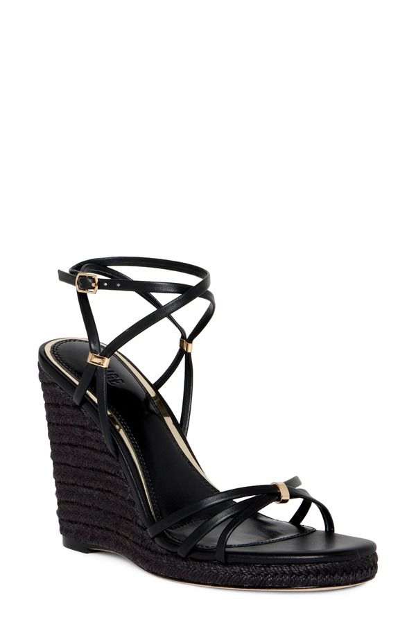 ペイジ レディース シューズ サンダル アンクル PAIGE Kylen Ankle Strap Wedge Sandal Black ブラック