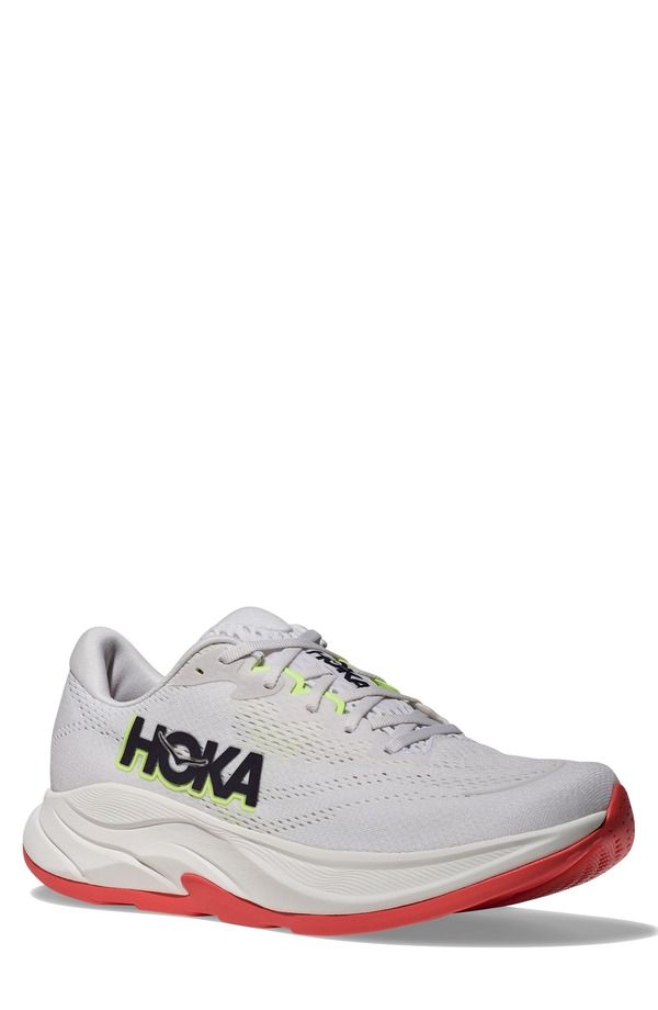 ホカオネオネ メンズ シューズ スニーカー HOKA Rincon 4 Running Shoe Frost Neon Yuzu