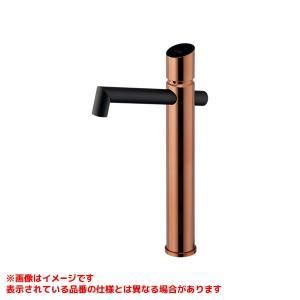 【新品・5営業日で発送】KAKUDAI カクダイ 自閉立水栓(トール・カッパーブラウン)【716-019B-BR】