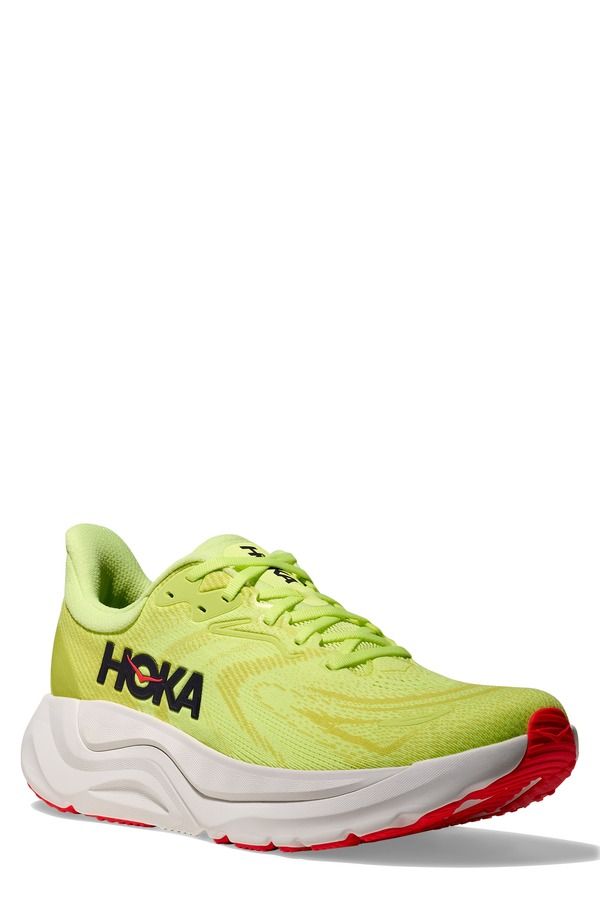 ホカオネオネ メンズ シューズ スニーカー HOKArahi 8 Stability Running Shoe Neon Yuzu Neon Flame