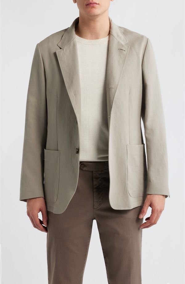 カナーリ メンズ アウター コート リネン Canali Bruma Trim Fitan Linen Sport Coat Beige ベージュ 678,800円