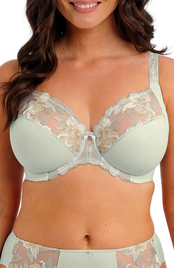 ファンタジー レディース アンダーウェア ブラジャー Fantasie Magdalena Underwire Side Support Bra Vintage Green グリーン