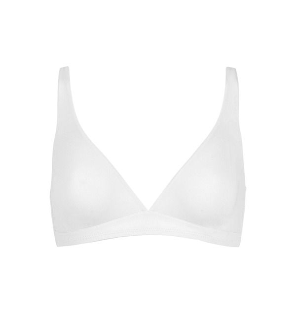 ユイット レディース アンダーウェア ブラジャー Huit Coton Bio Bralette White ホワイト 19,936円