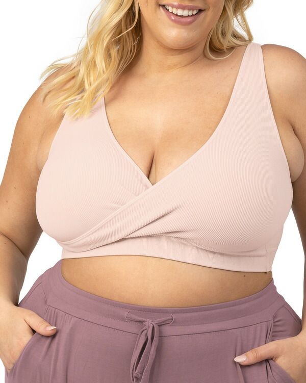 キンドリッド ブレイブリー レディース アンダーウェア ブラジャー Kindred Bravely Busty Sublime Adjustable Crossover Nursing Lounge Bra Sizing Options from EI Cup