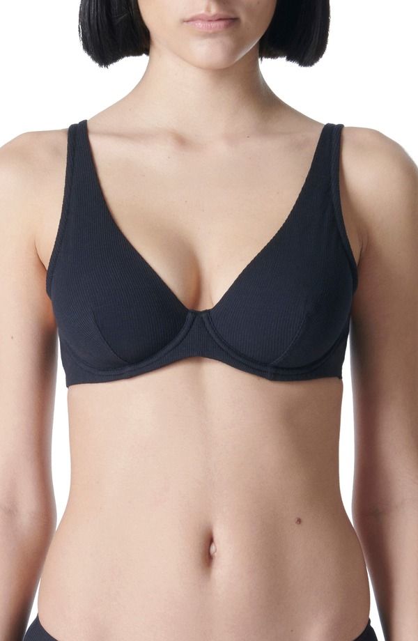 シモーヌペレール レディース アンダーウェア ブラジャー Simone Pereleugenie Plunge Underwire Bra Black ブラック