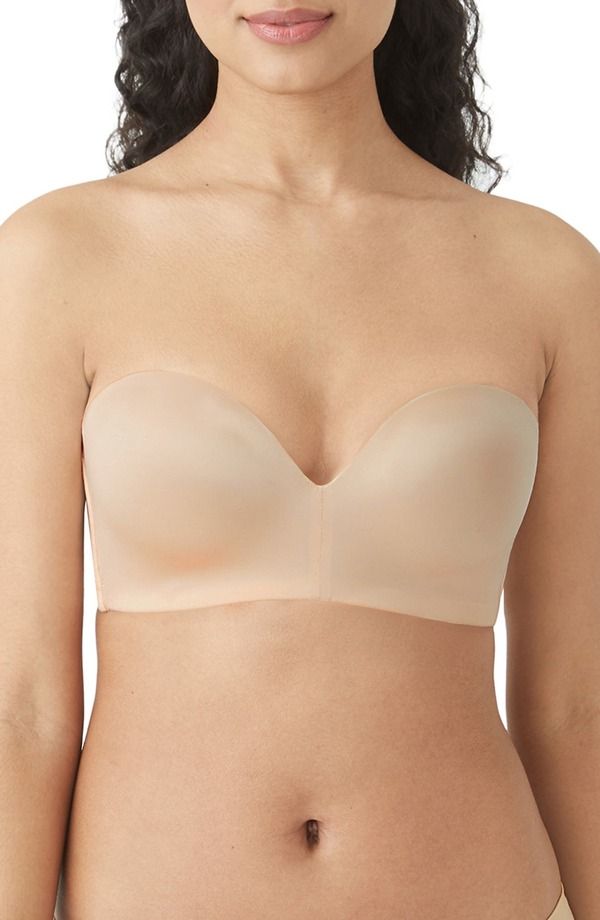 ビーテンプティッド レディース アンダーウェア ブラジャー ストラップレス btemptd by Wacoal Future Foundation Convertible Strapless Wireless Brau Natural