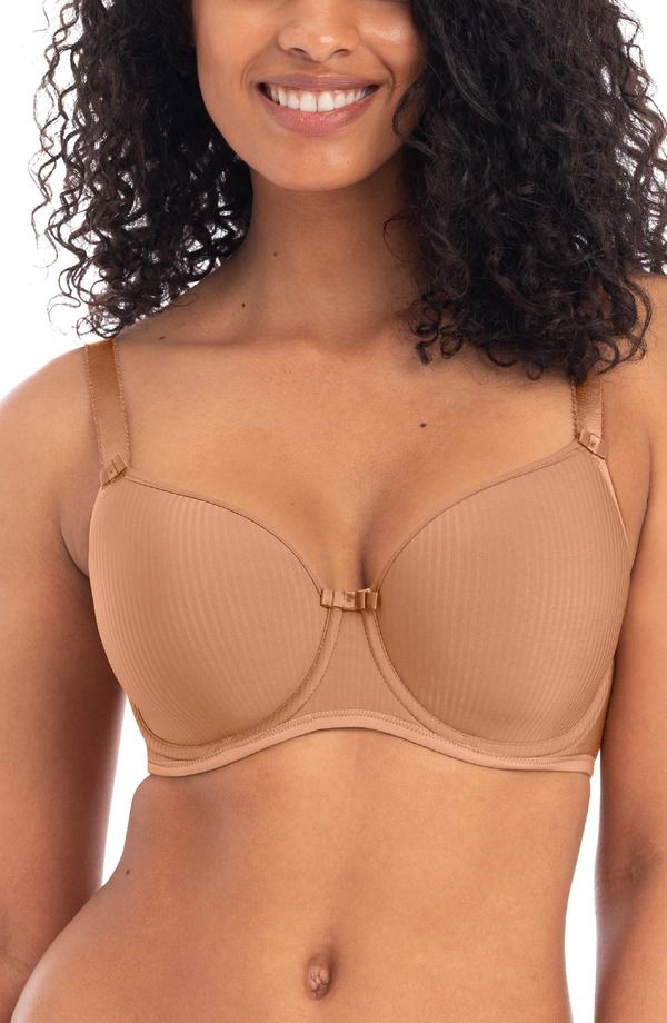 フレイヤ レディース アンダーウェア ブラジャー Freya Idol Underwire Balconette Bra Cinnamon