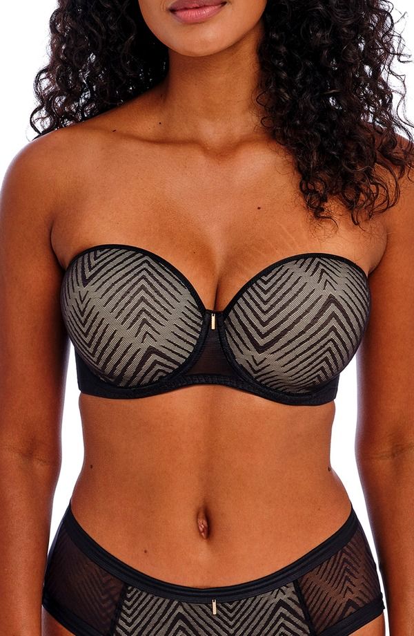 フレイヤ レディース アンダーウェア ブラジャー Freya Tailored Molded Underwire Bra Black ブラック