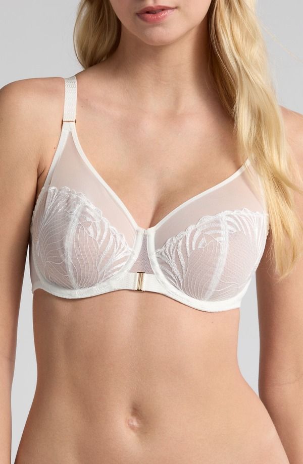 シャンテル レディース アンダーウェア ブラジャー Chantelle Lingerie Legend Full Coverage Underwire Bra Milk