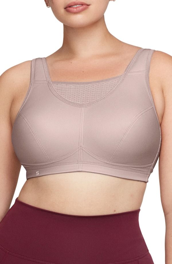 グラマライズ レディース アンダーウェア ブラジャー Glamorise NoBounce Camisolelite Sports Bra Rose Tan タン
