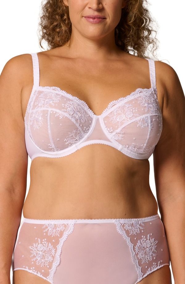 シモーヌペレール レディース アンダーウェア ブラジャー Simone Perele Intrigue Full Cup Underwire Bra White ホワイト