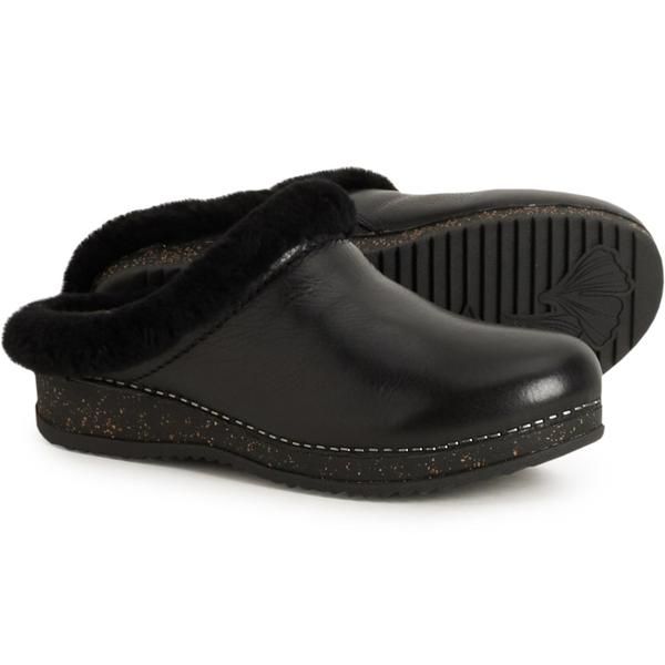ダンスコ レディース シューズ パンプス レザー Dansko Magda Mule Shoes Leather For Women Black ブラック