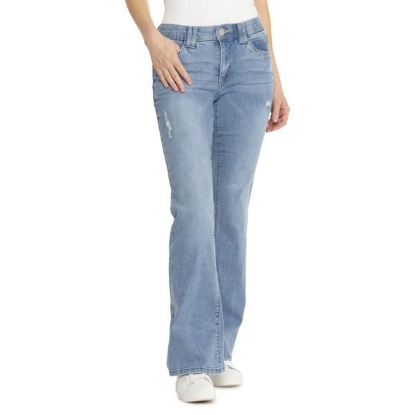 デモクラシー レディース ボトムス デニムパンツ ブーツ ジーンズ Democracy AbTechnology Itty Bitty More Boot Jeans High Rise Light Blue ブルー