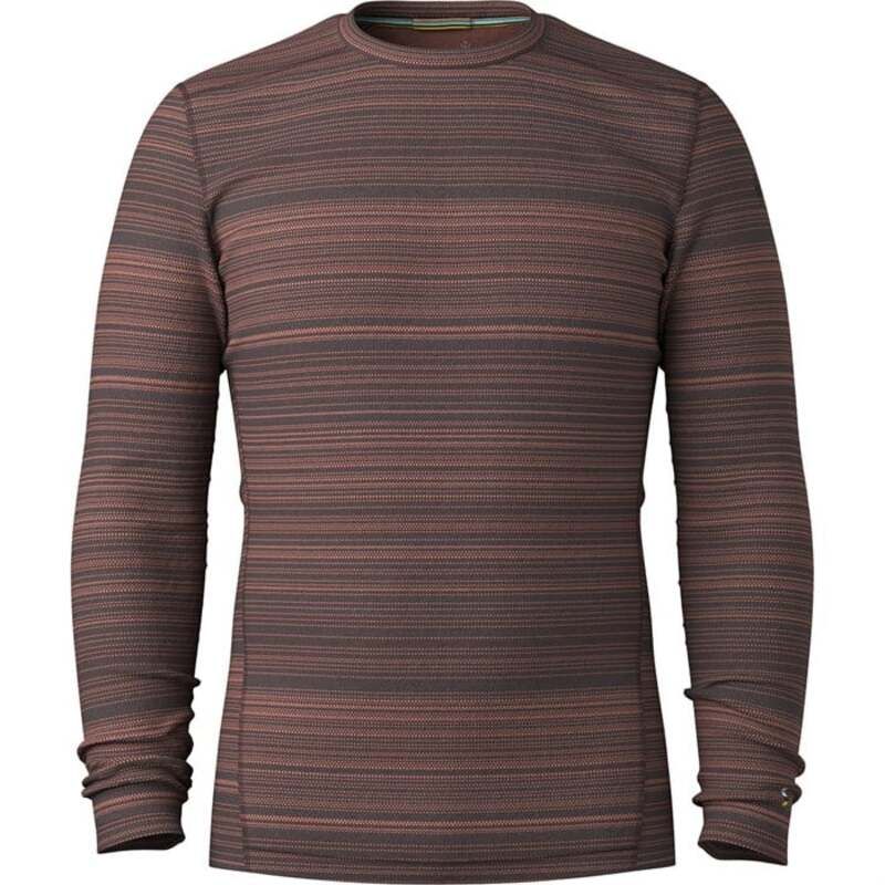 スマートウール メンズ トップス シャツ Smartwool Classic Thermal Merino Base Layer Crew Top Mens Mink Color Shift ミンク