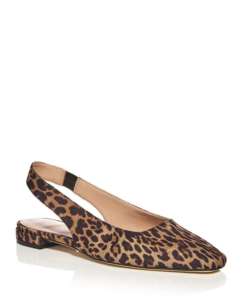 スチュアート ワイツマン レディース シューズ パンプス Stuart Weitzman Womenstassi Slingback Flats Classic Leopard アニマル