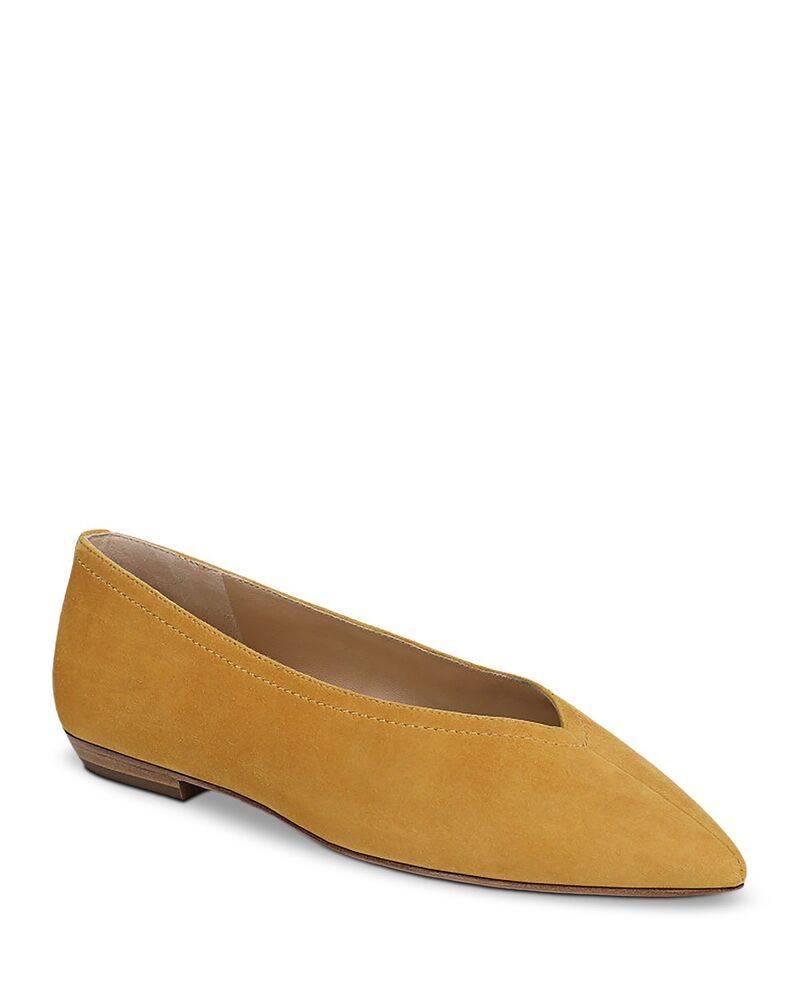 ヴェロニカ ベアード レディース シューズ パンプス Veronica Beard Womens Bancroft Pointed Flats Mustard Yellow イエロー