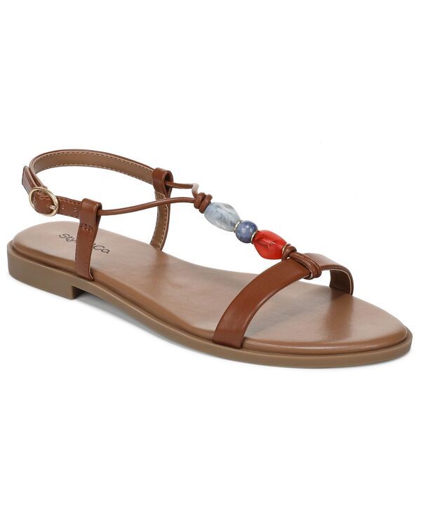 スタイルアンドコー レディース シューズ サンダル Style Co Womens Lylahh Stone Flat Sandals Acorn Brown ブラウン