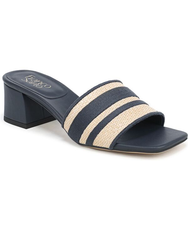 フランコサルト レディース シューズ サンダル Franco Sarto Womens Kaori 2 Slide Dressandals Beige Multi Faux Raffia ベージュ