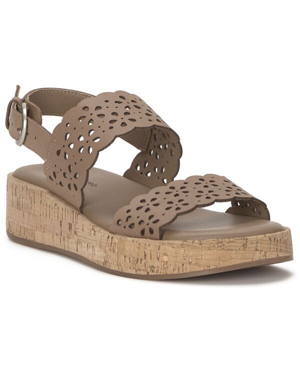 ラッキーブランド レディース シューズ サンダル Lucky Brand Womens Elsie Double Band Wedge Sandals Porcini Summer Haze