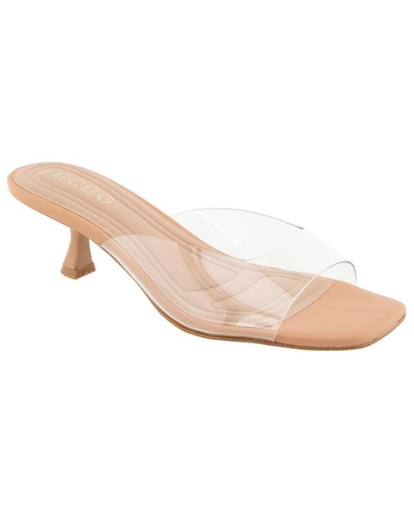 ビーシビージー レディース シューズ サンダル ヒール BCBG Womens Imogen Kitten Heel Sandal Cleartan1