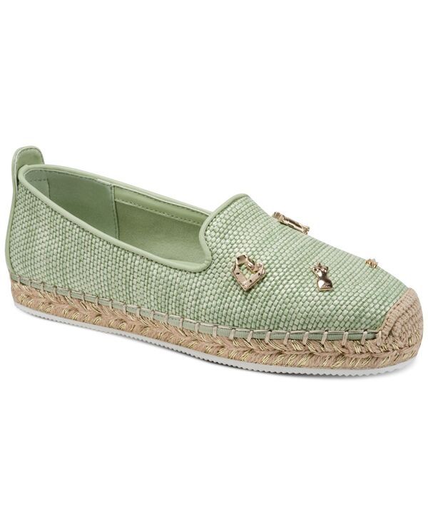 カール ラガーフェルド レディース シューズ パンプス KARLAGERFELD PARIS Womens Michaelatelier Espadrille Flats Pistachio