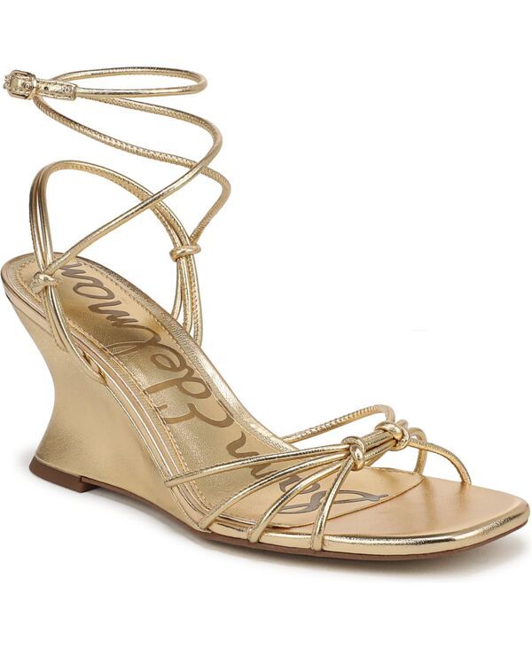 サムエデルマン レディース シューズ サンダル Sam Edelman Womens Daxton Strappy Sandals Amber Gold アンバー