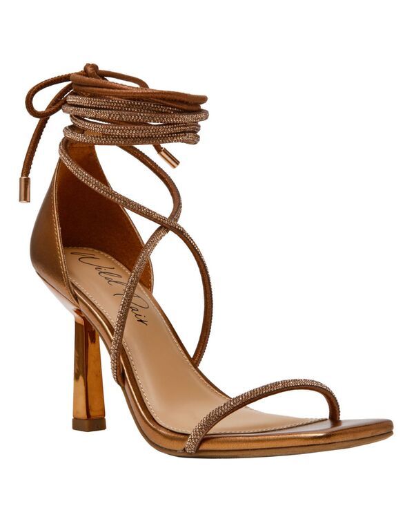 ワイルド ペアー レディース シューズ サンダル レース Wild Pair Womens Emiliaa LaceUp Evening Sandals Bronze Bling